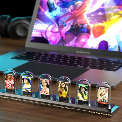 RGB Tube Clock With App Control And Custom Display 4