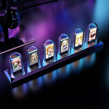 RGB Tube Clock With App Control And Custom Display 5