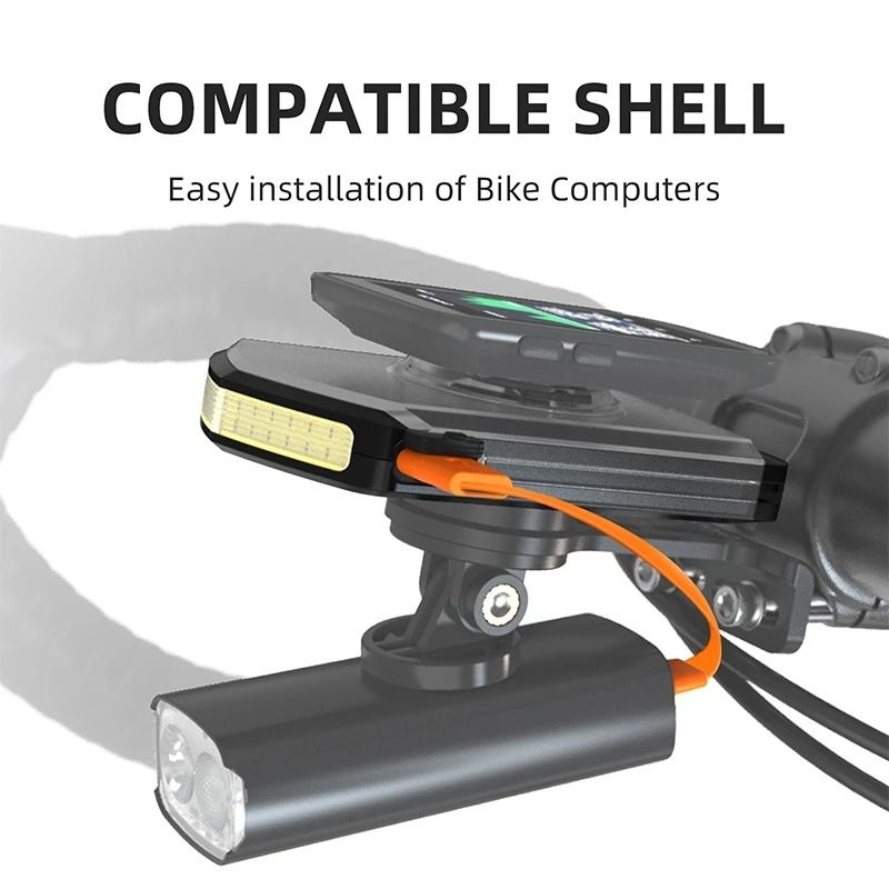 Bicycle Daylight Headlight With 5000 MAh Battery For Enhanced Safety 4
