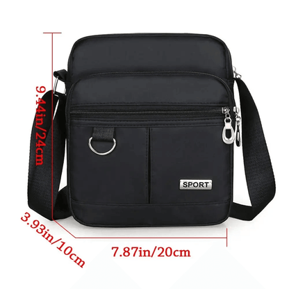 AquaGuard Waterproof Nylon Crossbody Bag 2