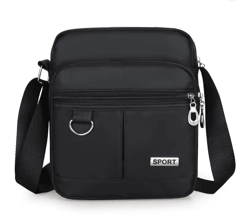 AquaGuard Waterproof Nylon Crossbody Bag 5