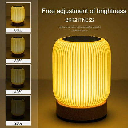 Portable TouchSensitive Night Lamp With Three Color Modes 2