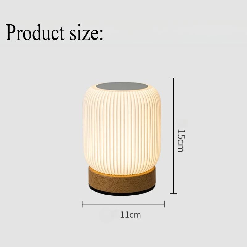 Portable TouchSensitive Night Lamp With Three Color Modes 5