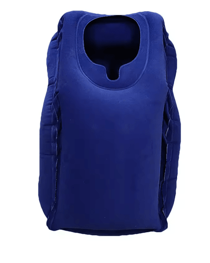 RestEase Inflatable Travel Pillow With Chin Support 6