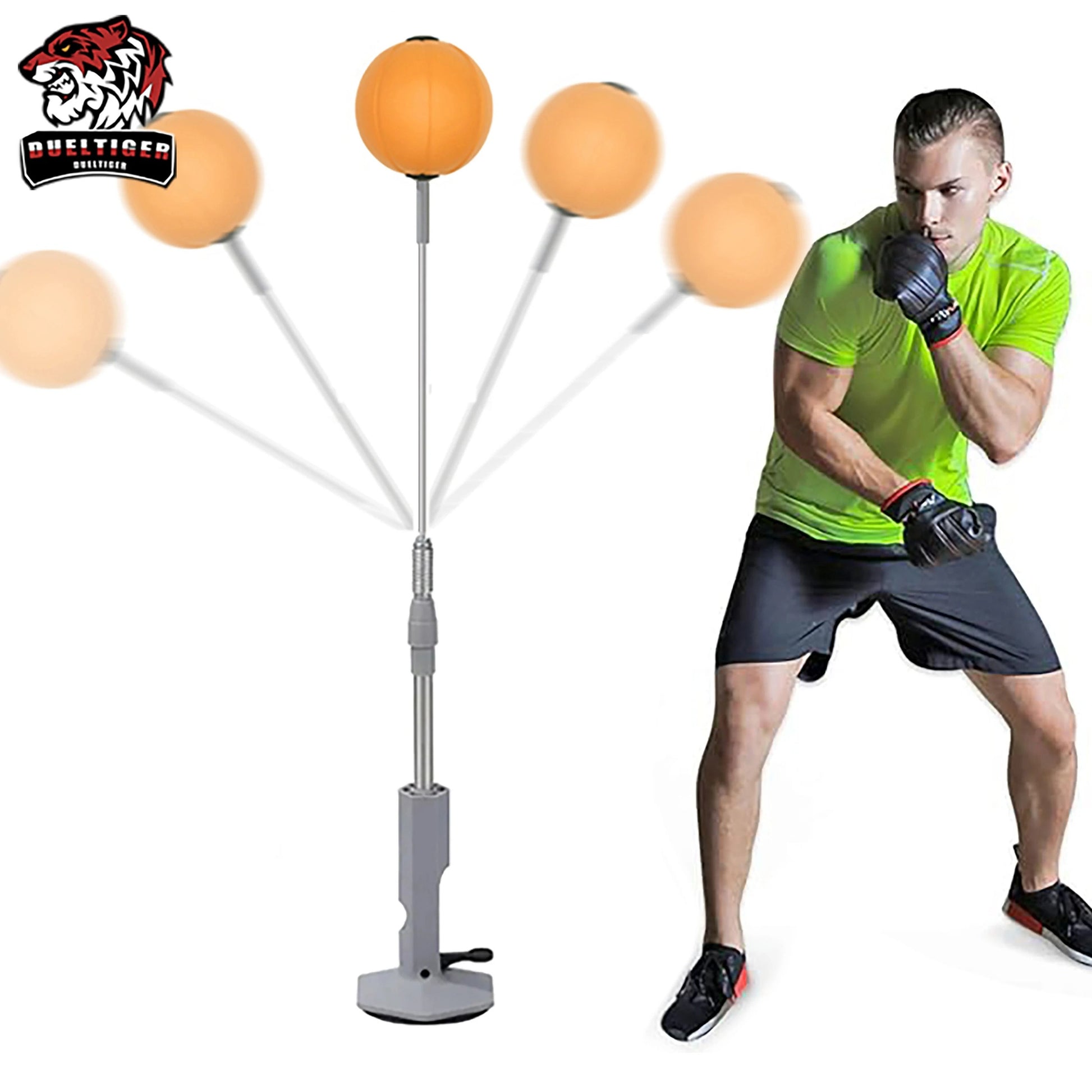 Lightweight Suction Cup Boxing Reflex Bag For Reaction Training 0