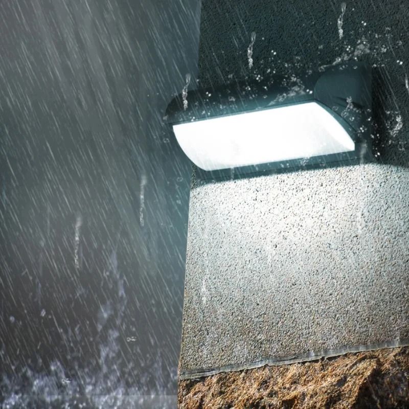 LED Motion Sensor Outdoor Wall Light For Porch Garden And Balcony 4