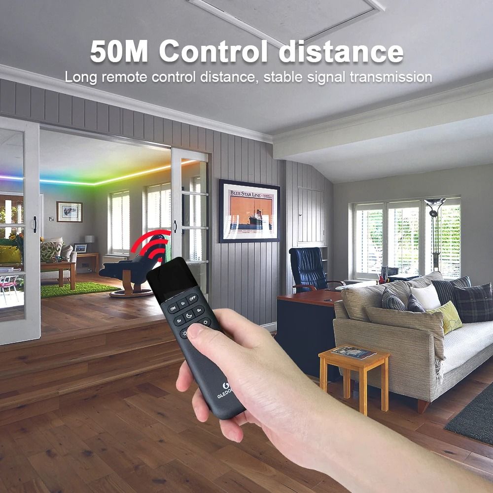 Smart Wireless LED Remote Control Night Light 2