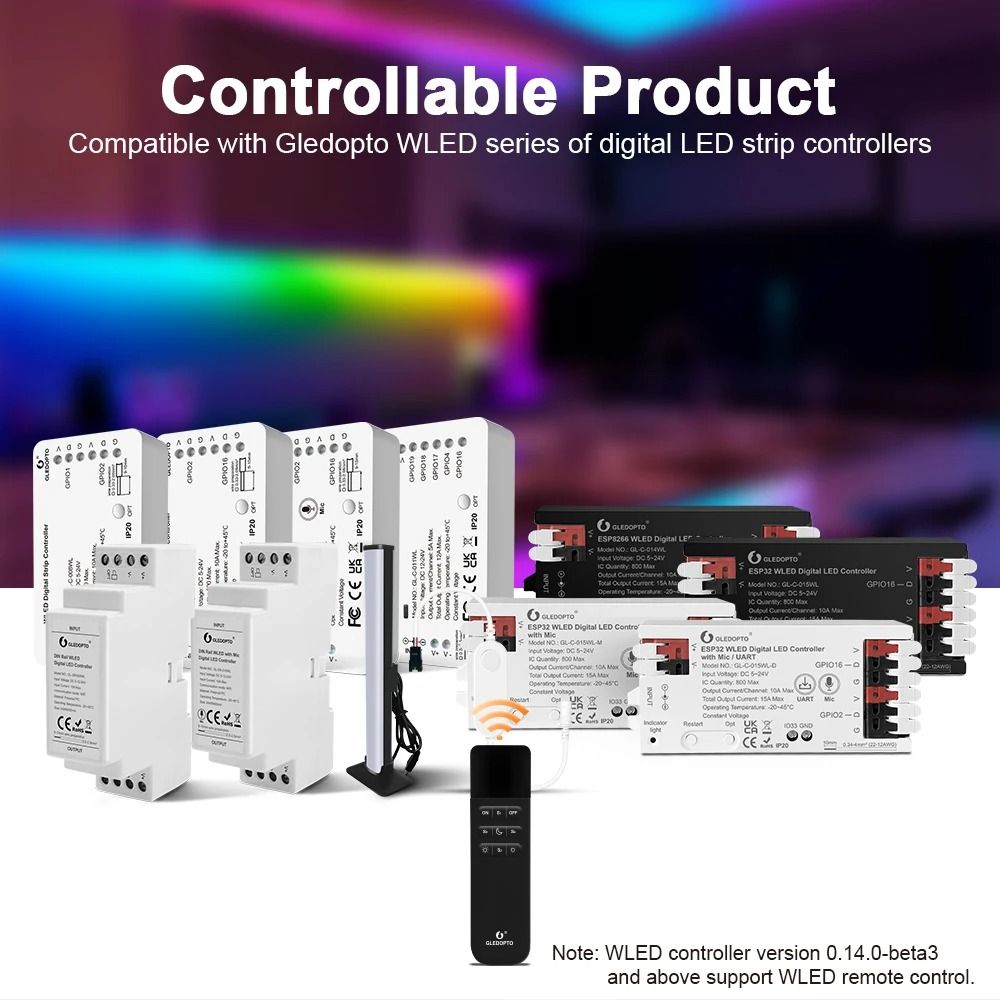 Smart Wireless LED Remote Control Night Light 4