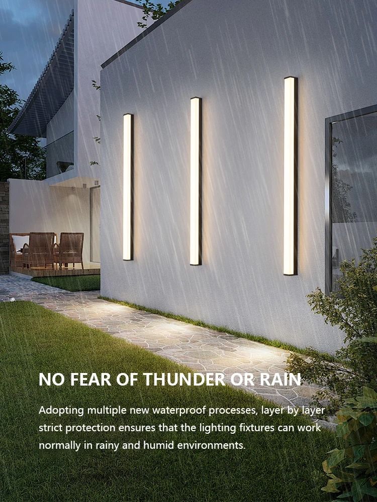 Modern Waterproof Outdoor LED Wall Light 1