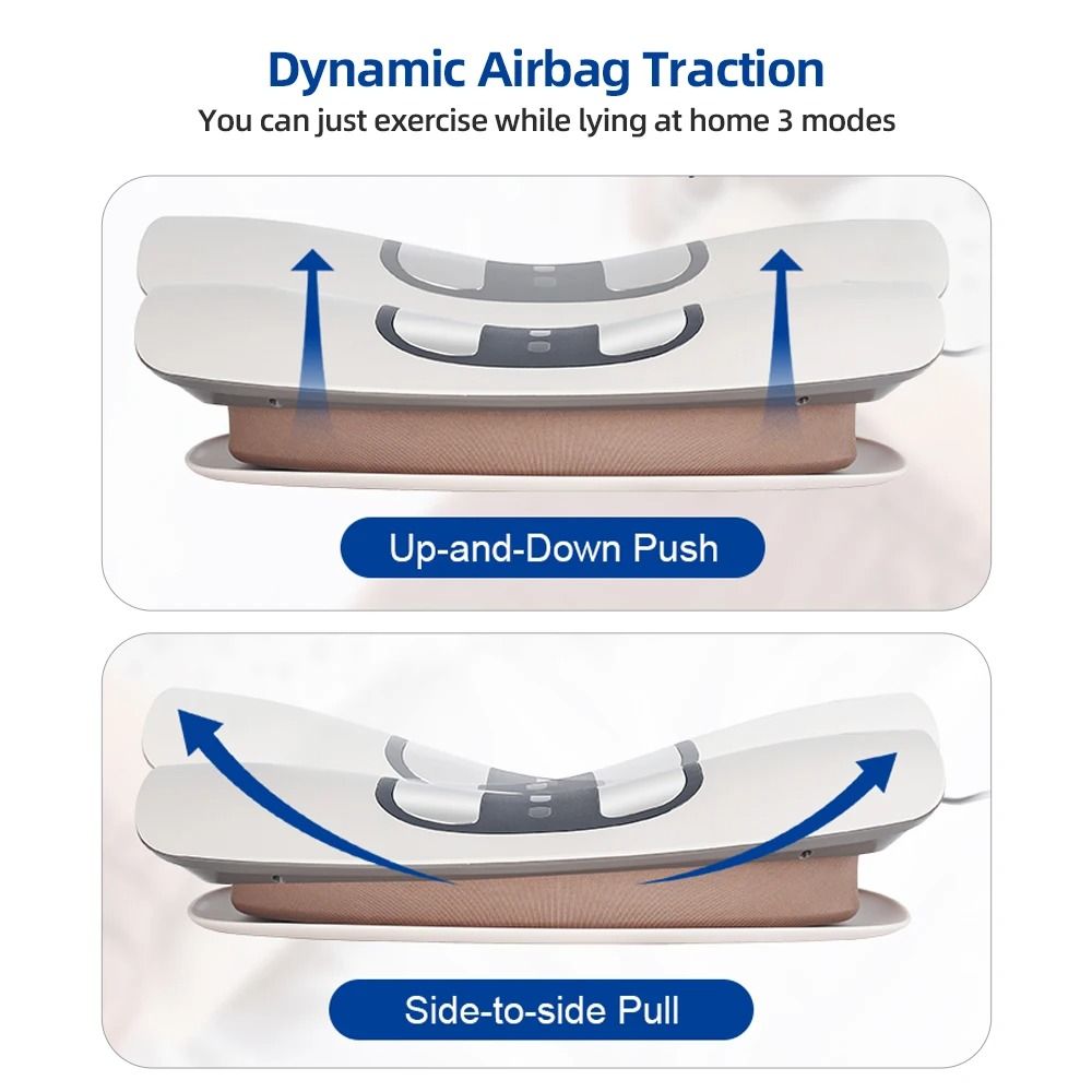 Electric Lumbar Traction And Vibration Back Massager 3