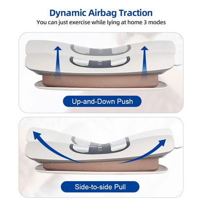 Electric Lumbar Traction And Vibration Back Massager 3