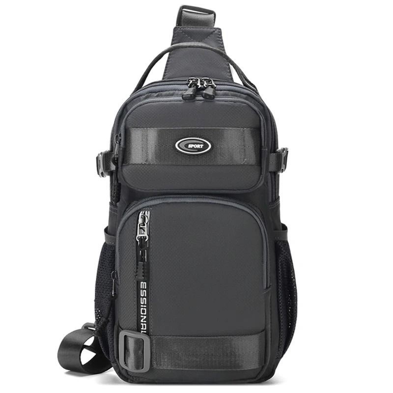 Lightweight Men Crossbody Chest And Shoulder Bag With Large Capacity 8