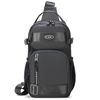 Lightweight Men Crossbody Chest And Shoulder Bag With Large Capacity 8