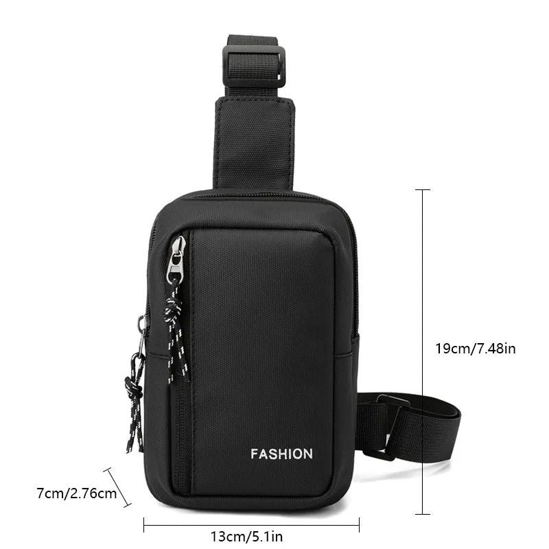Casual Oxford Crossbody Bag For Men With Adjustable Shoulder Strap 3