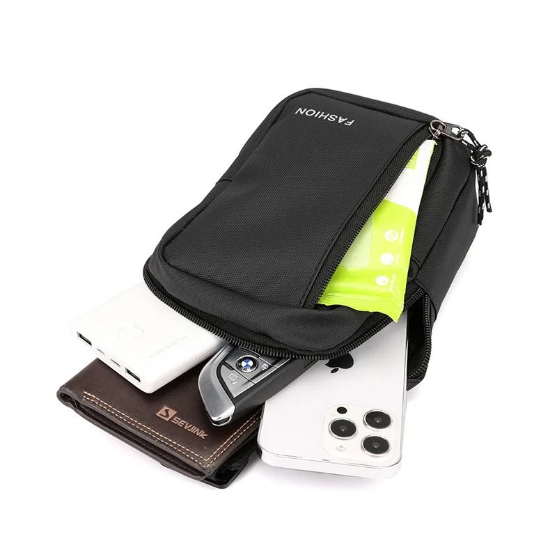 Casual Oxford Crossbody Bag For Men With Adjustable Shoulder Strap 6
