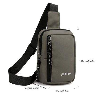 Casual Oxford Crossbody Bag For Men With Adjustable Shoulder Strap 7
