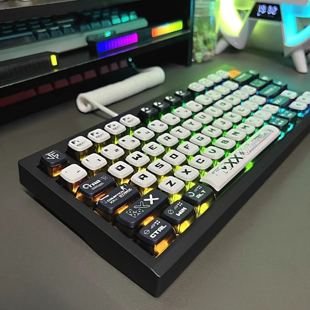 Translucent 125 Key Mechanical Keyboard Keycap Set 4