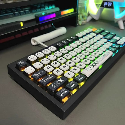 Translucent 125 Key Mechanical Keyboard Keycap Set 4