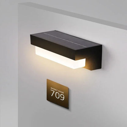 Solar LED Outdoor Wall Lamp