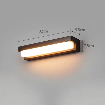 Solar LED Outdoor Wall Lamp 6