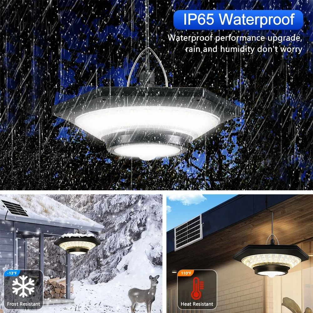 Solar Pendant Motion Sensor LED Light 3