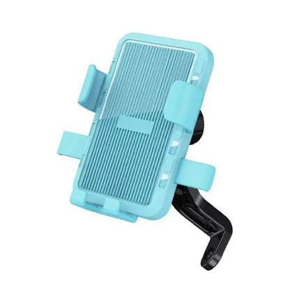 Outdoor Motorcycle Phone Holder With Sun And Rain Shade 5