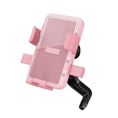 Outdoor Motorcycle Phone Holder With Sun And Rain Shade 7