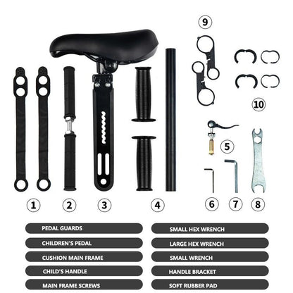 Adjustable Bicycle Front Child Seat Kit 2