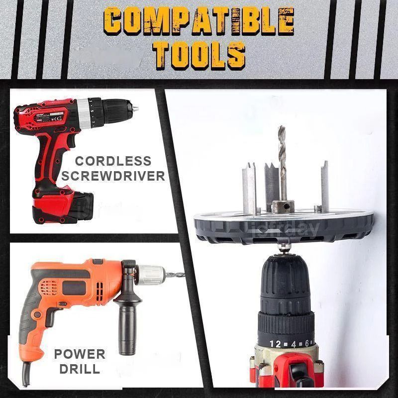 Adjustable Hole Saw Tool For Interior Renovation 2