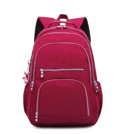 Aesthetic Waterproof Nylon School Backpack For Women And Teen Girls With Multiple Sizes 16