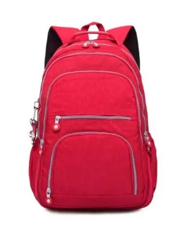 Aesthetic Waterproof Nylon School Backpack For Women And Teen Girls With Multiple Sizes 6