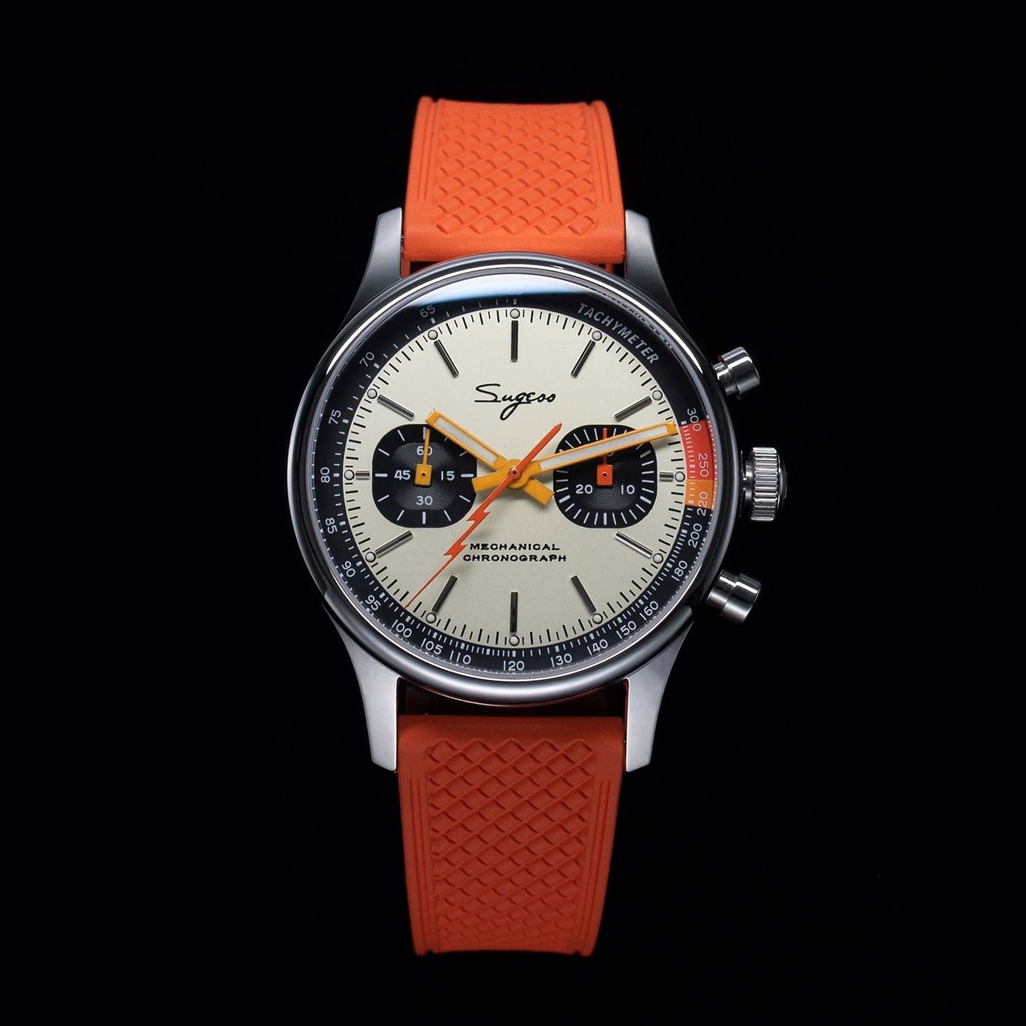 Mechanical Pilot Chronograph Watch 3