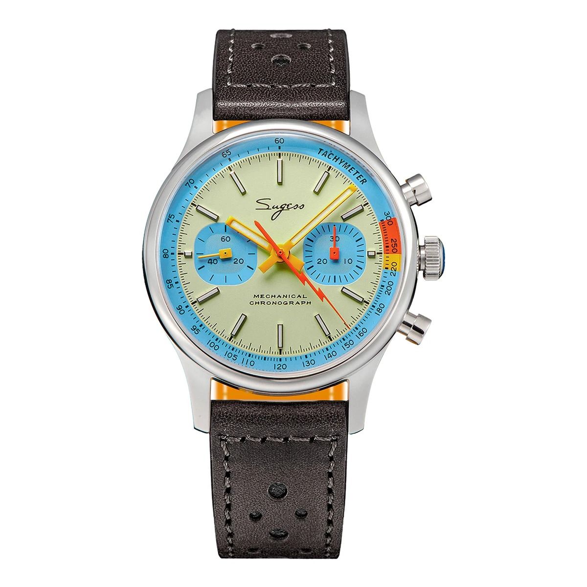 Mechanical Pilot Chronograph Watch 11