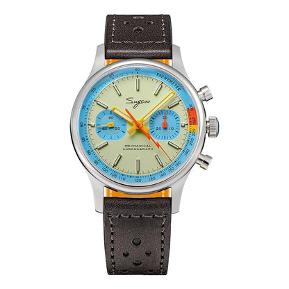 Mechanical Pilot Chronograph Watch 11