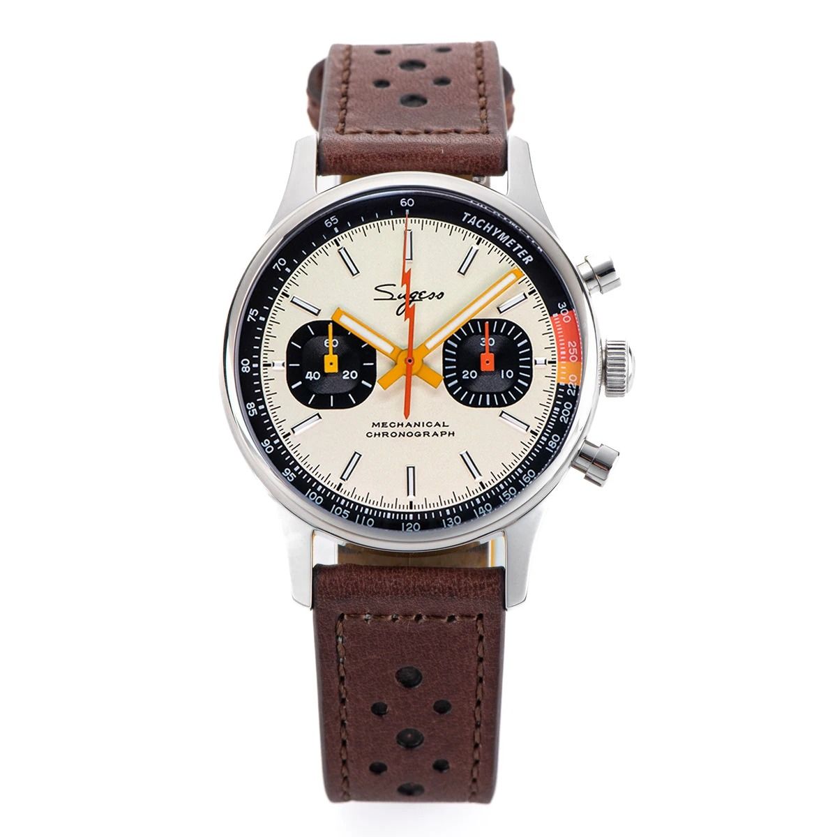 Mechanical Pilot Chronograph Watch 7