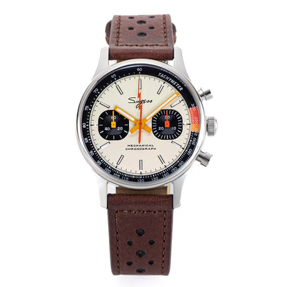 Mechanical Pilot Chronograph Watch 7