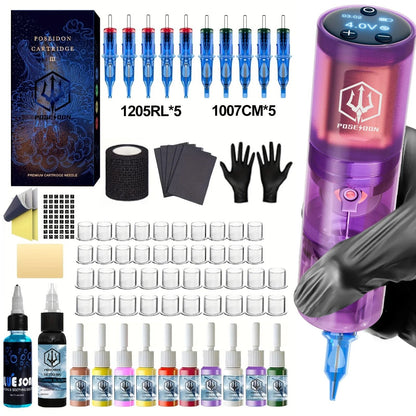 Wireless Tattoo Power Kit For Permanent Makeup