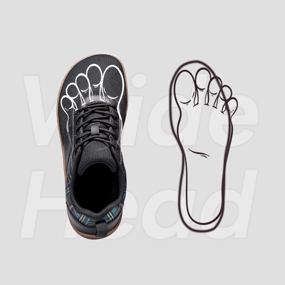 StrideEase Big Size WideToe Athletic Sneakers 1