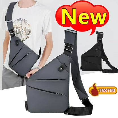 SecureFlow Waterproof Anti-Theft Chest Sling