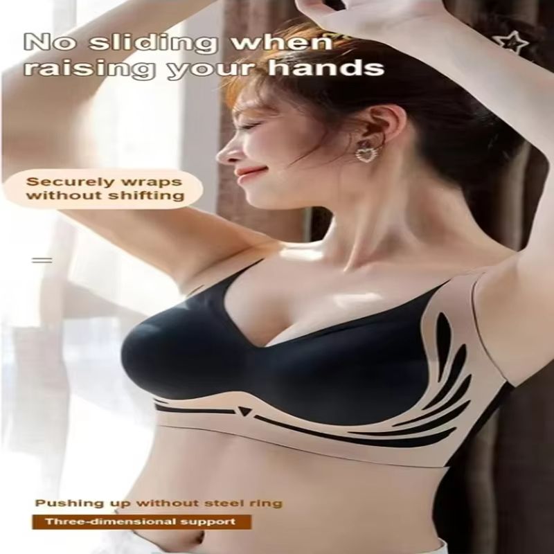 ComfortLift Wireless FullCoverage Seamless PushUp Bra 1