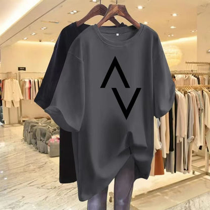 RetroEase Y2K Oversized Printed Cotton Tee M6XL 6