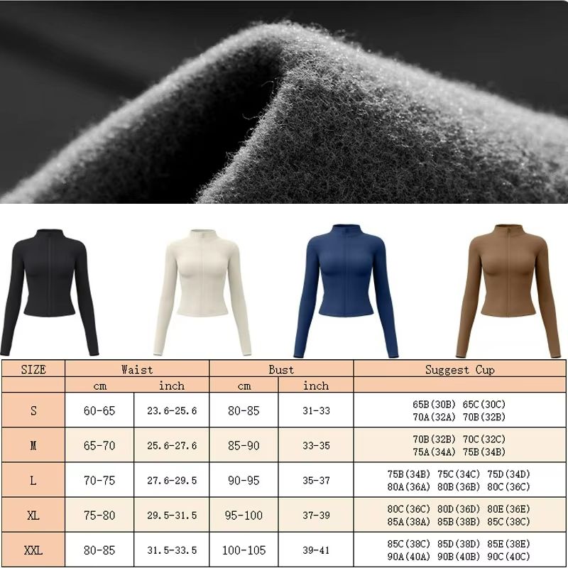 Aiithuug SlimFit Winter Fleece Running Jacket 5