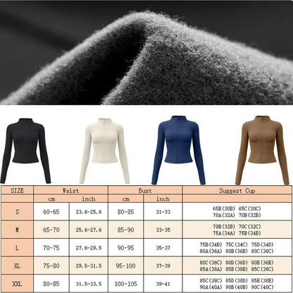 Aiithuug SlimFit Winter Fleece Running Jacket 5