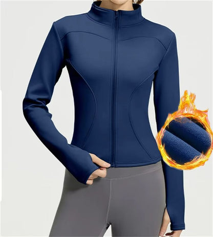 Aiithuug SlimFit Winter Fleece Running Jacket 6