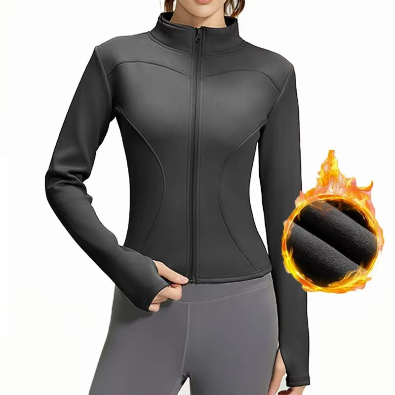Aiithuug SlimFit Winter Fleece Running Jacket 7
