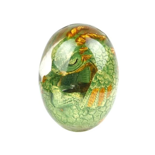 MythicCore Lava Dragon Egg Sculpture  Crystal Resin Fantasy Decor 6