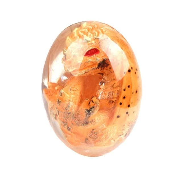 MythicCore Lava Dragon Egg Sculpture  Crystal Resin Fantasy Decor 8
