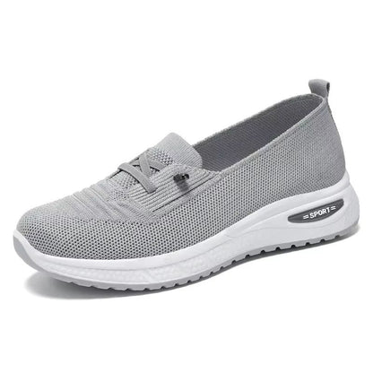 BreezeWalk Womens Breathable Pink Fitness Sneakers Sizes 3643 7
