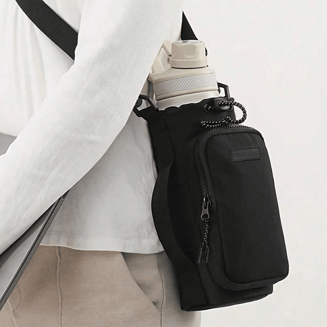 TrailMate Portable Water Bottle Sling Insulated Bottle Carrier With Shoulder Strap 1