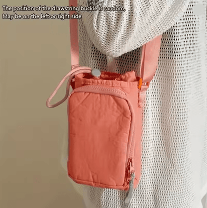 ActiveFlow Crossbody Water Bottle  Phone Bag Waterproof Nylon Sling 3